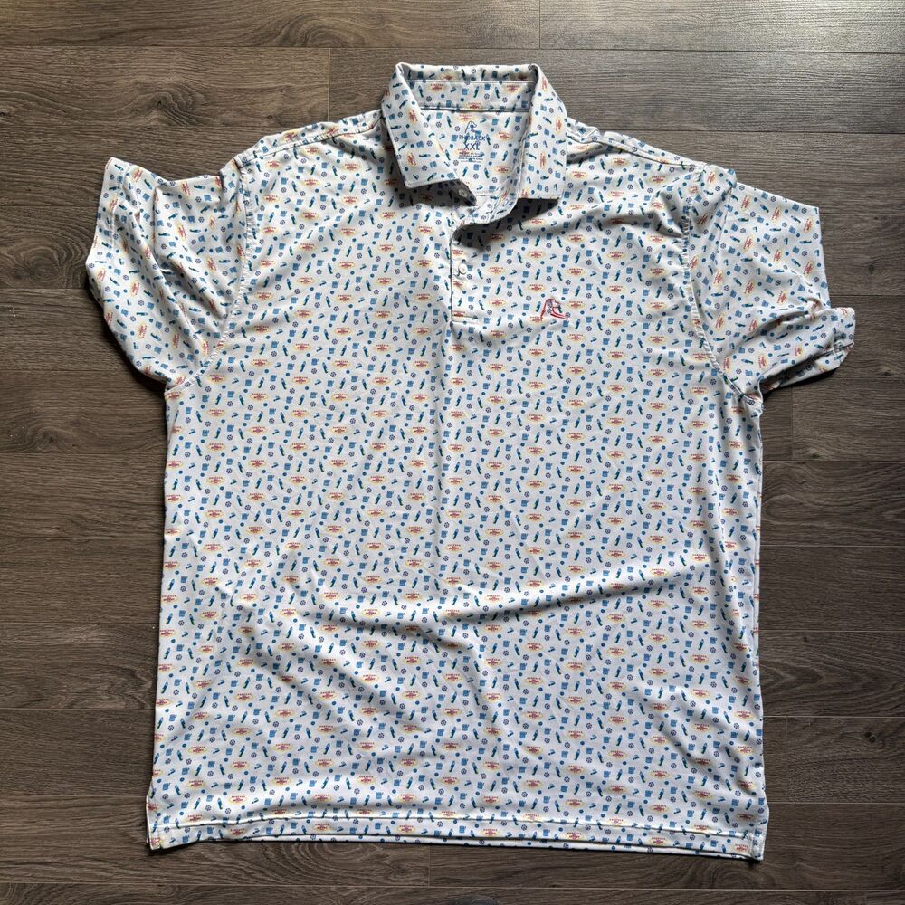 Rhoback “Vegas “ Golf Polo Shirt - XXL